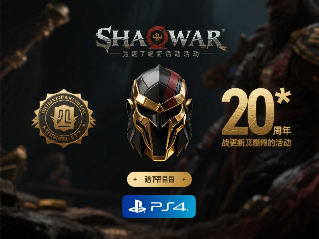 《战神》20周年庆典:工作室献上专属黑金PSN头像 《战神》20周年庆典:工作室献上专属黑金PSN头像